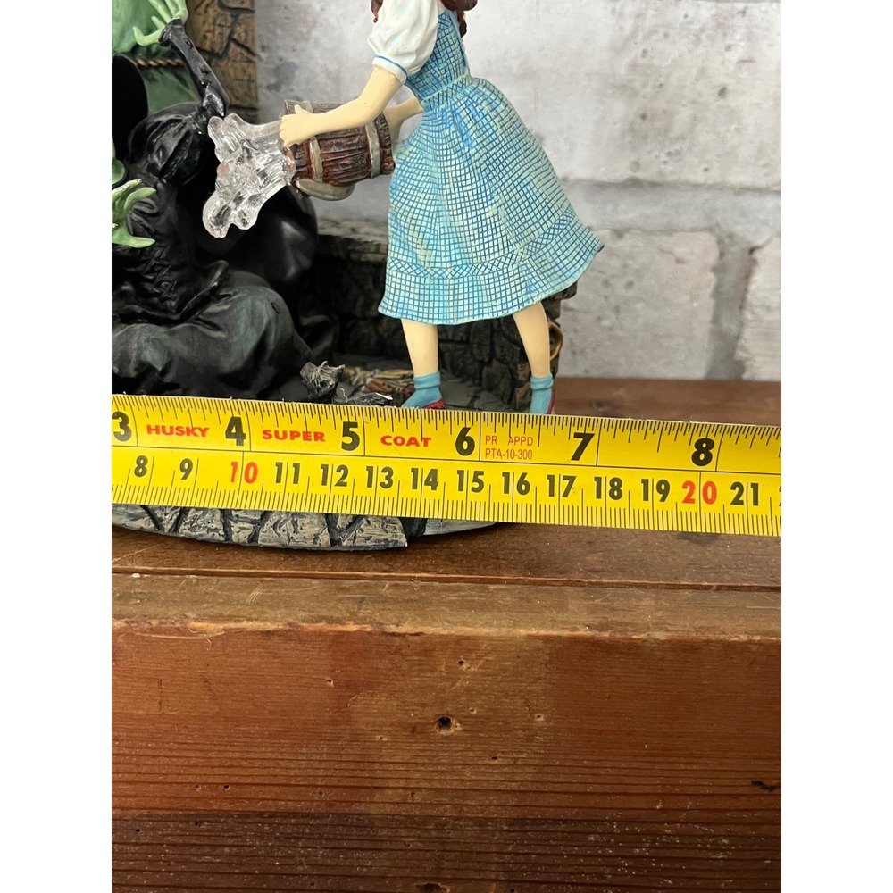 I'm Melting Wizard of Oz Collectible Figurine w Dorothy Scarecrow Wicked Witch - Picture 9 of 10